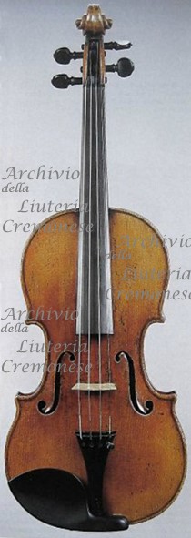 Archivio della Liuteria Cremonese Instruments 1727 Violin Kreutzer